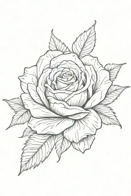 Brooklyn Rose tattoo design idea