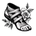 Wrap Around Ankle tattoo design idea