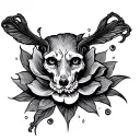 lonely tattoo design idea