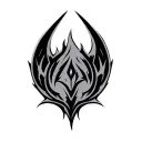 kali linux logo tattoo design idea