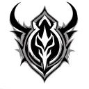 kali linux logo tattoo design idea
