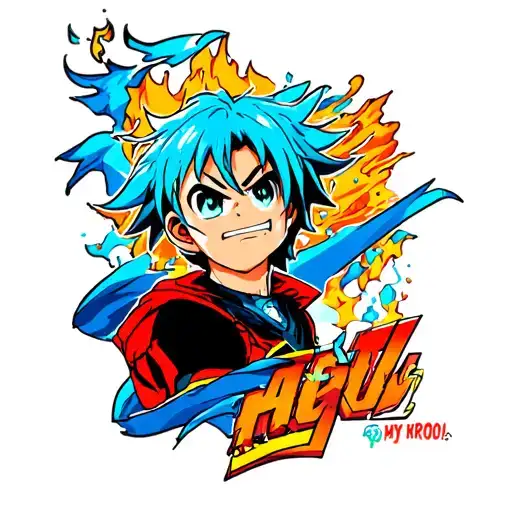 my hero academia tattoo design idea