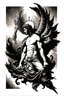 saint sebastian tattoo design idea