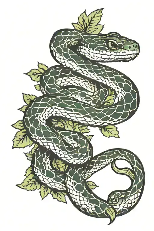 snake wrapped around upper arm tattoo tattoo design idea