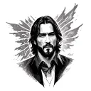 John wick tattoo design idea