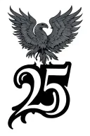 September 25th 2007 roman numerals tattoo design idea