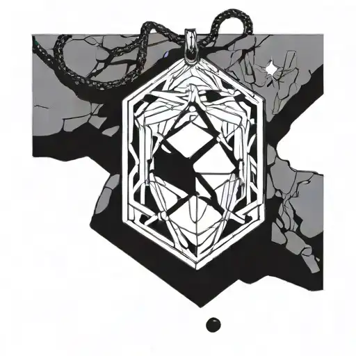 omamori charm tattoo design idea