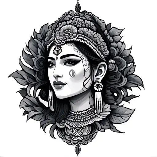Bali tattoo design idea