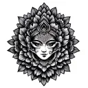 Bali tattoo design idea