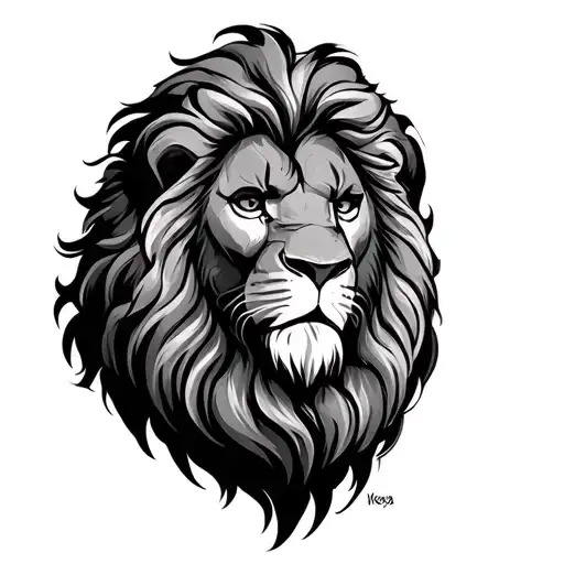 Mufasa tattoo design idea