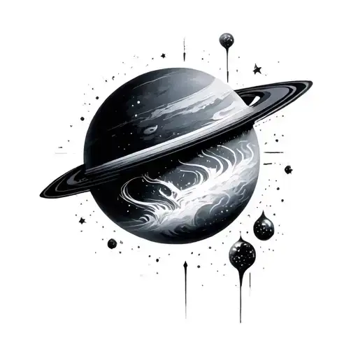 Filler Space tattoo design idea
