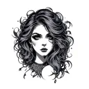 Whore tattoo design idea