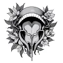 Pubic tattoo design idea