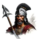 Roman Centurion tattoo design idea