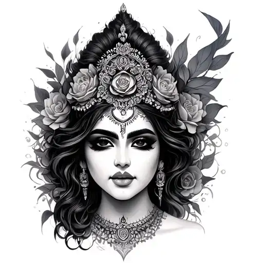 Vasuki tattoo design idea