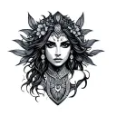 Yemaya tattoo design idea