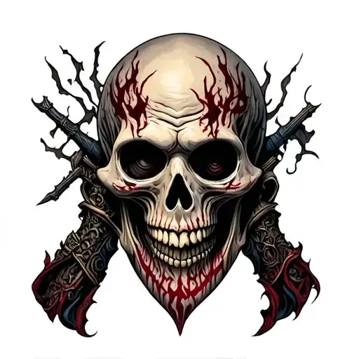 The Lich dead by daylight tattoo design idea