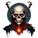 The Lich dead by daylight tattoo design idea