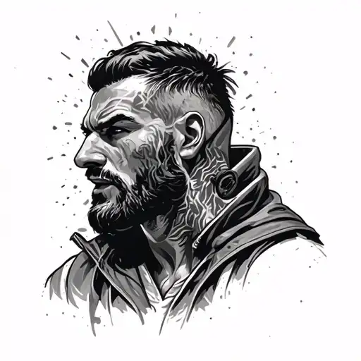 Man In The Arena tattoo design idea