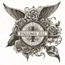 psalms 56:11 tattoo design idea