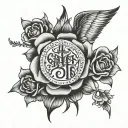 psalms 56:11 tattoo design idea