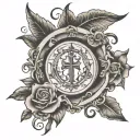 psalms 56:11 tattoo design idea