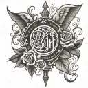 psalms 56:11 tattoo design idea