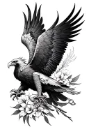 Sixto; Gemini; Philippines eagle intertwined representing tattoo design idea