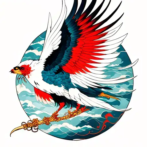 Daedalus Ikarus tattoo design idea