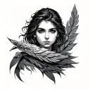 diligence, bravery, ambitions tattoo design idea