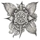 Isaiah 41:10 tattoo design idea