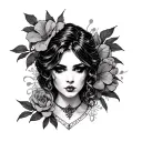 Sissy slave tattoo design idea