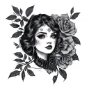 Sissy slave tattoo design idea