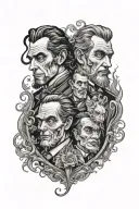jekyll and hyde tattoo design idea