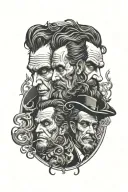 jekyll and hyde tattoo design idea