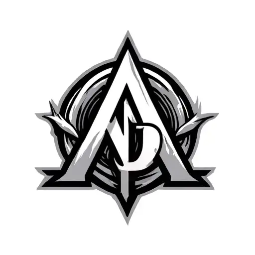 Logo using Letters A. N. D. tattoo design idea