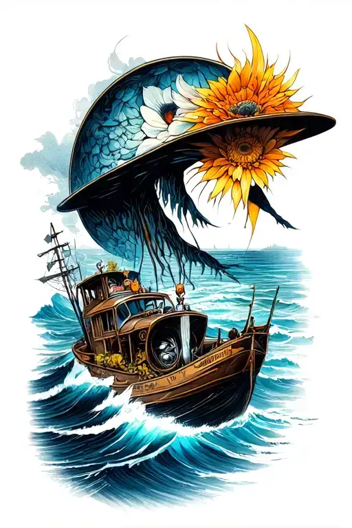 Tattoo concept: ingenuity, road gallery, family, Geneva, sea, pleasure of the synthetic sexid for the tattoo tattoo design idea