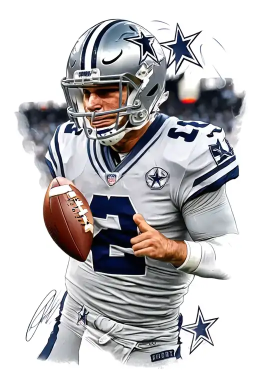 Dallas cowboys tattoo design idea