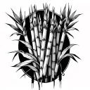 Sugar Cane tattoo design idea