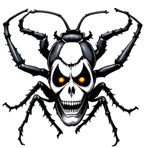 Beetlejuice tattoo design idea