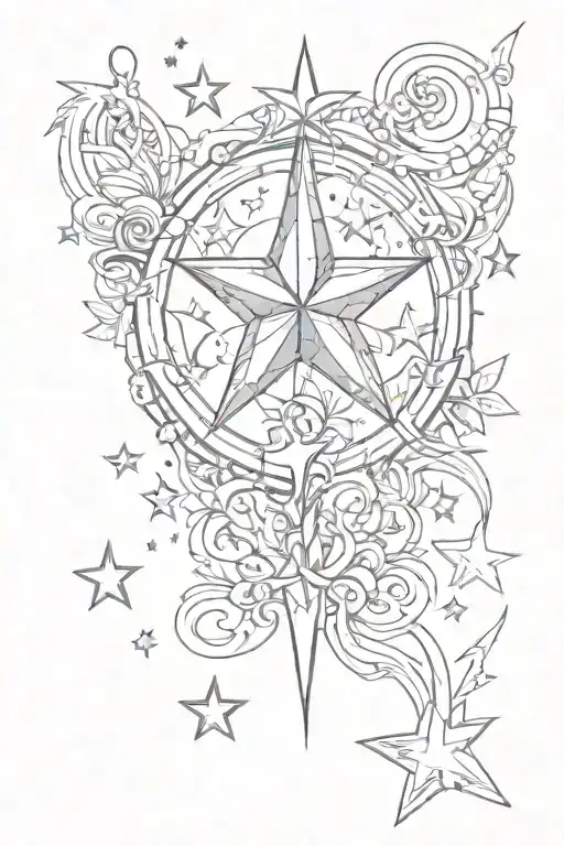 "wish upon a star" disney style tattoo tattoo design idea
