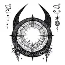 Circle of fifths tattoo design idea