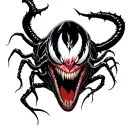 Venom Carnage tattoo design idea
