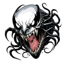 Venom Carnage tattoo design idea