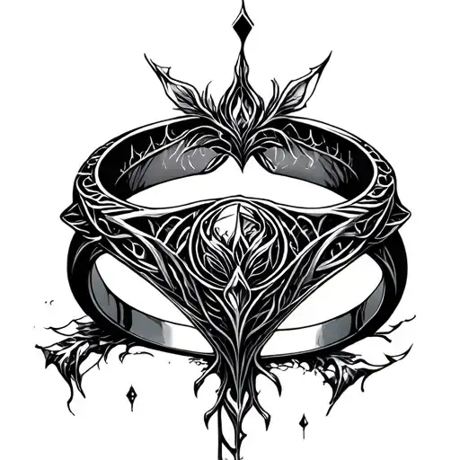 Malenia Elden Ring tattoo design idea