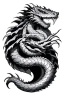 jormungandr tattoo design idea