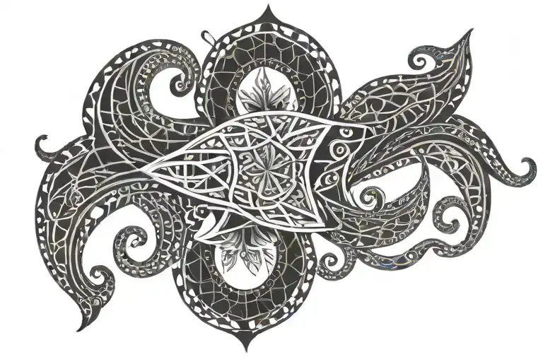 squid colorado tattoo design idea