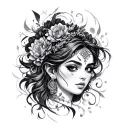 Mahima tattoo design idea