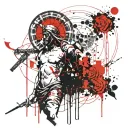 Asklepios and charon tattoo design idea