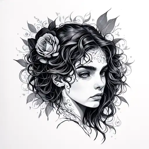 Migraine tattoo design idea
